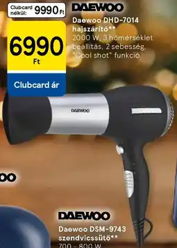 Tesco Daewoo DHD-7014 hajszárító ajánlat