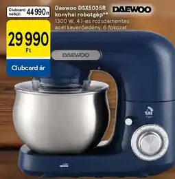 Tesco Clubcard 44 990 Ft konyhai robotgép ajánlat