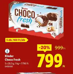 Lidl Kinder Choco Fresh ajánlat