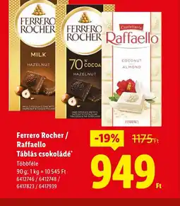 Lidl Ferrero Rocher / Raffaello ajánlat