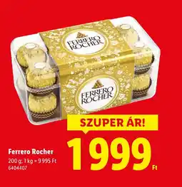 Lidl Ferrero Rocher ajánlat