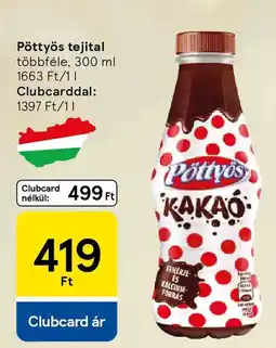 Tesco Pöttyös tejital ajánlat