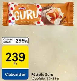 Tesco Pöttyös Guru ajánlat