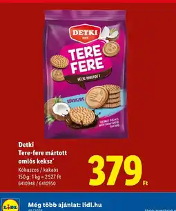 Lidl Detki Tere-fere mártott omls keksz ajánlat