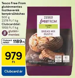 Tesco Tesco Free From gluténmentes lisztkeverék kenyérsütéshez ajánlat