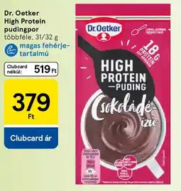 Tesco Dr. Oetker High Protein pudingpor ajánlat