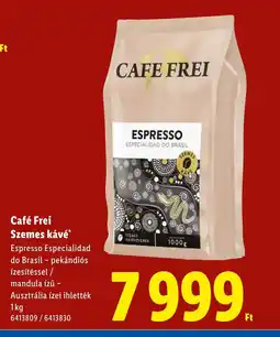 Lidl Café Frei Szemes kávé ajánlat