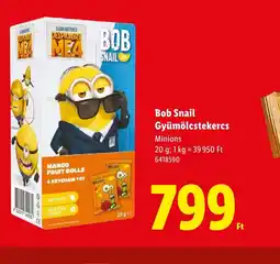 Lidl Bob Snail Gyümölcstekercs ajánlat