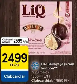 Tesco LIQ Baileys jégkrém bonbon ajánlat