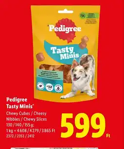 Lidl Pedigree Tasty Minis ajánlat