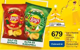 Tesco Lay's Festive chips ajánlat