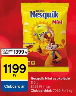 Tesco Nesquik Mini csokoládé ajánlat