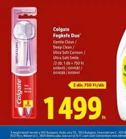 Lidl Colgate Fogkefe Duo ajánlat