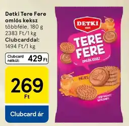 Tesco Detki Tere Fere omlós keksz ajánlat
