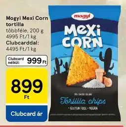 Tesco Mogyi Mexi Corn tortilla ajánlat