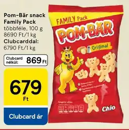 Tesco Pom-Bär snack Family Pack ajánlat