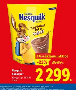 Lidl Nesquik Kakapor ajánlat