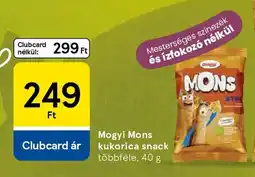 Tesco Mogyi Mons kukorica snack ajánlat