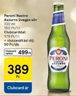 Tesco Peroni Nastro Azzurro üveges sör ajánlat