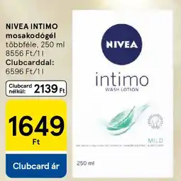 Tesco NIVEA INTIMO mosakodógél ajánlat