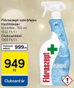 Tesco Flóraszept szórófejes tisztítószer ajánlat