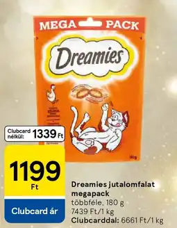 Tesco Dreamies jutalomfalat megapack ajánlat