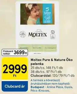 Tesco Moltex Pure & Nature Öko pelenka ajánlat