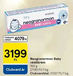 Tesco Neogranormon Baby védőkrém ajánlat