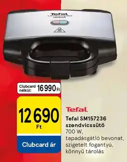 Tesco Tefal SM157236 szendvicssütő ajánlat