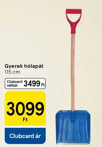 Tesco Gyerek hólapát 115 cm ajánlat