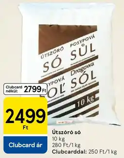 Tesco Útszóró só ajánlat