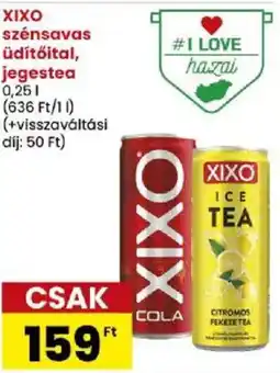 Spar Market XIXO szénsavas Üdítőital, jegestea ajánlat