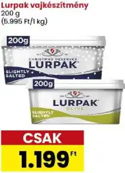 Spar Market Lurpak vajkészítmény ajánlat