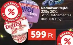 PRIVÁT Nádudvari tejföl ajánlat