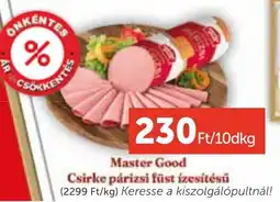 PRIVÁT Master Good Csirke párizsi füst ízesítésü ajánlat