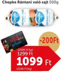 PRIVÁT Chepke Rántani való sajt ajánlat