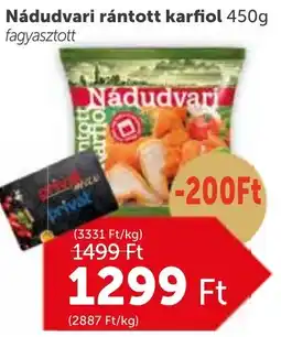 PRIVÁT Nádudvari rántott karfiol ajánlat