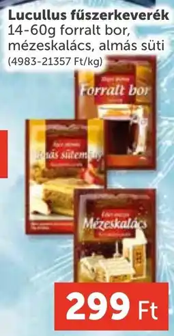 PRIVÁT Lucullus fűszerkeverék ajánlat