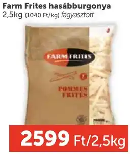 PRIVÁT Farm Frites hasábburgonya ajánlat