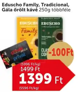 PRIVÁT Eduscho Family, Tradicional, Gála őrölt kávé ajánlat