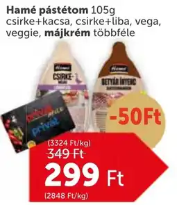 PRIVÁT Hamé pástétom ajánlat