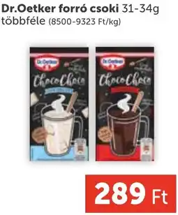 PRIVÁT Dr.Oetker forró csoki ajánlat