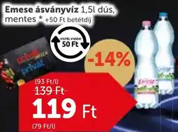 PRIVÁT Emese ásványvíz ajánlat