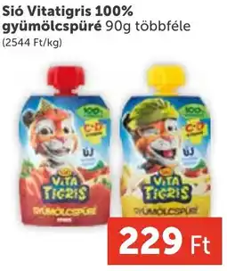 PRIVÁT Sió Vitatigris 100% gyümölcspüré ajánlat