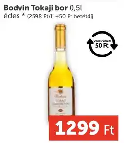 PRIVÁT Bodvin Tokaji bor ajánlat
