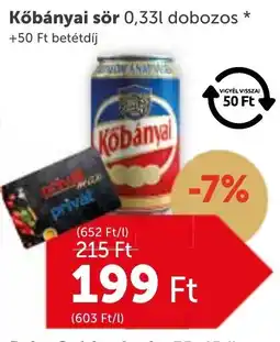 PRIVÁT Kőbányai sör ajánlat