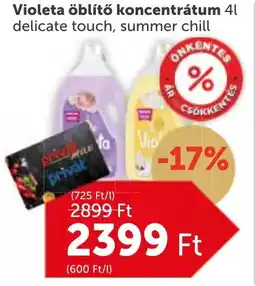PRIVÁT Violeta öblítő koncentrátum ajánlat