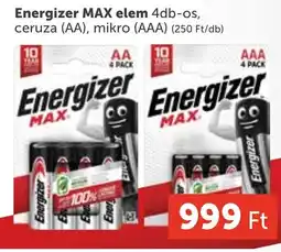 PRIVÁT Energizer MAX elem ajánlat