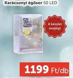 PRIVÁT Karácsonyi égősor 50 LED ajánlat