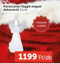 PRIVÁT Karácsonyi függő angyal dekoráció ajánlat